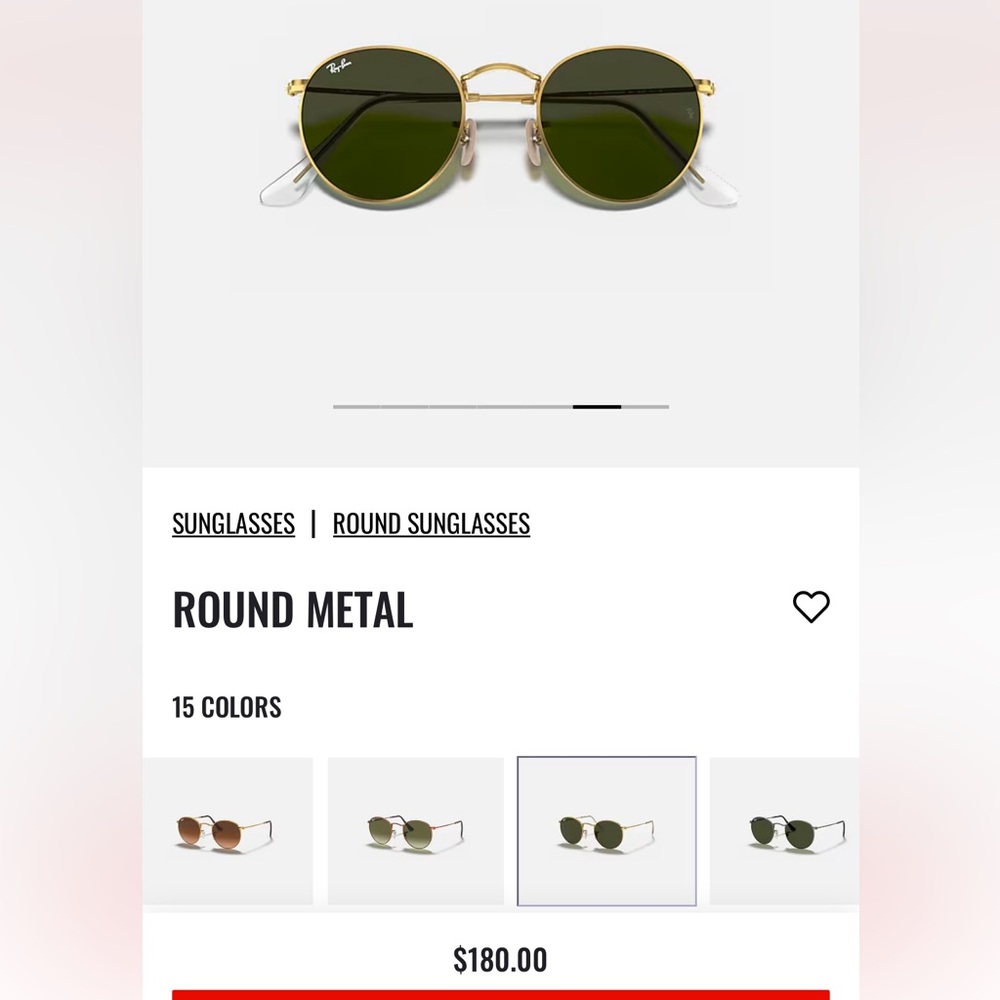 Ray Ban sunglasses